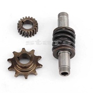 Moped 2 35 Clutch Shaft For 49Cc 66Cc 80Cc 2 Stroke Engine Motorized Bike Belt Bearing