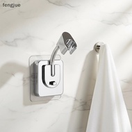 fengjue Adjustable Shower Head Holder 360 Degree Rotation No Drill Wall Mount Braet for Bathroom Ren