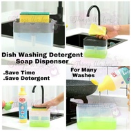 [SG SELLER] [STOCKS IN SG] Detergent Soap Caddy Dishwashing Soap Dispenser Save Detergent Time Money