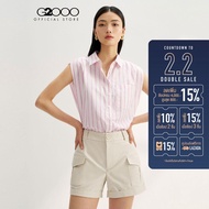 G2000 เสื้อเชิ้ตสำหรับผู้หญิง ทรง Relaxed Fit รุ่น 4122382722 PINK