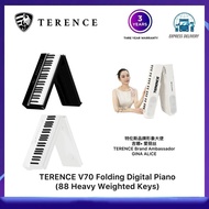 TERENCE V70 Folding Digital Piano 88 Heavy Weighted Keys Terence Digital PianoHT99 HEPC