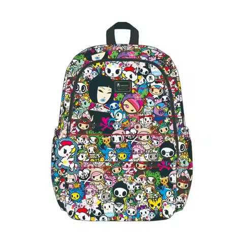 Tokidoki Official Licensed Backpack for Women Travel Shoulder Bag Unicorno Casual Daypack for Work W