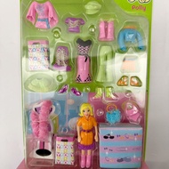 Mattel polly pocket Toy polly Mini Doll Dress Up Suit Girl Play House Children Gift