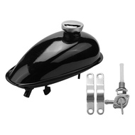 2L Motorized Bike Motorcycle Fuel Tank Fit for 49Cc 50Cc 60Cc 66Cc 80Cc Engine Motorized Bike Motorc