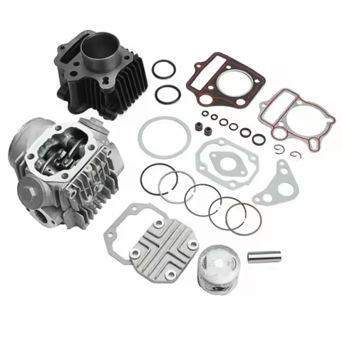 Engine Cylinder Rebuild Kit Head Piston for Honda CRF70 XR70 ATC70 TRX70 CT70 S65 Top End Rebuild Ki