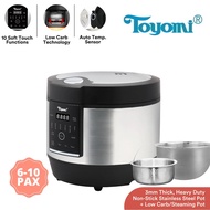 Toyomi 1.8L SmartDiet Micro-Com Rice Cooker with Low Carb Rice RC 9512LC