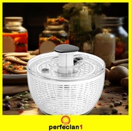 [Perfeclan1] Vegetable Washer and Dryer Vegetable Drainer Strainer with Drain Basket Fruit Dryer for Cabbage Vegetables Kitchen