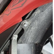 Suzuki panther txr gamma 150 skru part plastik hitam mudguard magat belakang