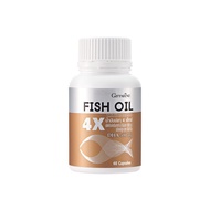 น้ำมันปลา 4X  FISH OIL  มี DHA สูงถึง 500 mg