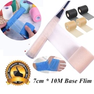 7cm*10M Badminton Grip Cushion Wrap - PE Tennis Badminton Racket Grip Tape Anti Slip Backing Film, A
