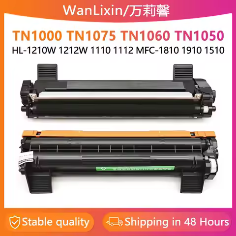 TN1000 TN1075 TN1060 TN1050 Toner Cartridge for Brother DCP-1510 1512 1610W 1612W HL-1210W 1212W 111