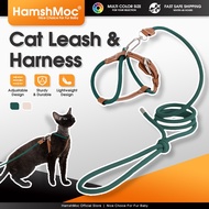 HamshMoc Cat Safety Harness Escape Proof Design Climbing Grade Buckle
