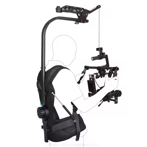 YELANGU 3 Axis Gimbal Handheld Stabilizer Max Loading Weight 18kg EasyRig B1 Steadycam + Secerene a 