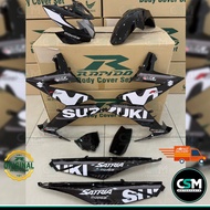 [READY STOCK]  Bodyset Rapido Cover Set Raider R150Fi Movistar (Sticker Tanam)