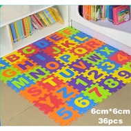 36Pcs Puzzle Mat Numbers Alphabet EVA Play Mat Baby ABC Foam Learning Walking Mat 36Pcs
