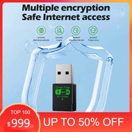 2026 WiFi 6 Adapter AX900 Bluetooth 5.3 USB - 2.4G/5GHz Plug&Play For PC/Laptop Win10/11 Smooth Netw