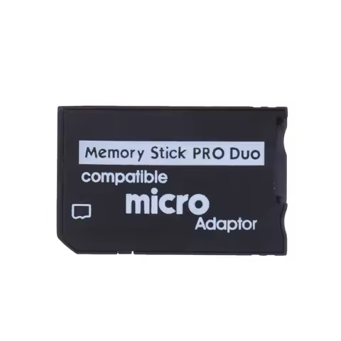 TF To MS Card Memory Stick Adapter Plug and Play Mini Memory Stick Card Adapter Replacement Parts Ac