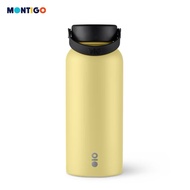 Montigo Bliss Ace Bottle Mega (950ml/32oz) - Durable Stainless Steel Temperature Retention, Leakproo