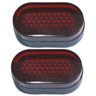 2X Electric Scooter Taillights Led Rear Lampshade Brake Rear Lamp Shade for Mijiam365 Scooter Skateboard
