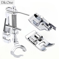 3-Piece Quilting Presser Foot Set, 1/4 Inch Seam Guide Foot & Open Toe Free Motion Sewing Foot for L