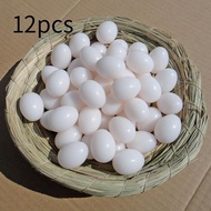 [mojotorw7] 12x Solid Pigeon Eggs, Artificial Eggs Pigeons Fake Eggs -simulation Eggs for The Birds,