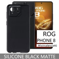 HANS New Case ULTRAFIT PC Black ASUS ROG Phone 8 / SoftCase Ultra SLIM Thin Soft/ Black Matte Doff A