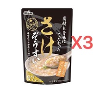 日本越光米 即食三文魚粥 250gX3 (平行進口) F1-8