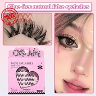 5d Glue-free False Eyelashes Korean Girl Group Fluffy Eyelashes Thick Required Curling D4i1