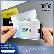 COOL Anti Theft Scan RFID Card Sleeves Anti Magnetic Aluminum Foil ID Card Protector Durable for Bus