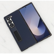 ARMOR Leather Phone Case for Samsung Galaxy Z Fold 6, Deep Ocean Blue