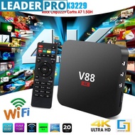 Quad Core Android 7.1 TV BOX RK3328 2G/16GB WiFi 4K H.265 Media Smart TV BOX support WIFI media box 