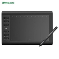 先到先🉐、全新貨品、10moons G10 Master Graphic Tablet 8192 Levels Digital Drawing Tablet 無需充電 Pen Tablet 支持 An