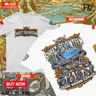 Kaos Sweet Seventeen Grand Warrior Djember Sablon DTF Jossss Tshirt Sweet Seventeen Grand Warrior Dj