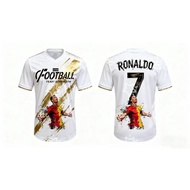 Ronaldo Match Training Jersey No. 7 Football Jersey Autumn Sports Dry Quickly Child T-Shirt Children