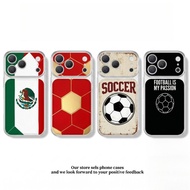 Trendy Football Print For Infinix Smart 10 9 9HD Hot 60i 50i 40i 60Pro+ Note 30 Newest Leather Case