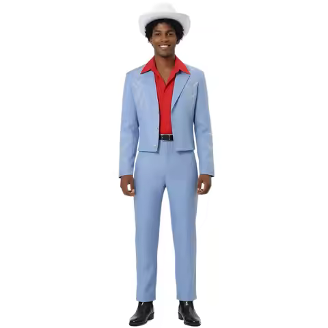 Die With A Smile Lady Bruno Mars Cosplay Costume Gaga Blue Dress Halloween Carnival Cosplay Gaga Out