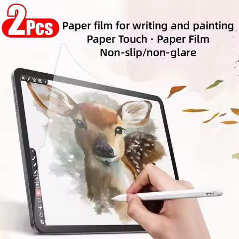 2Pcs Screen Protector Paper Feel Film For iPad Mini 6/7 iPad Air 4 5 Air M2 M3 11 13inch iPad Pro M4