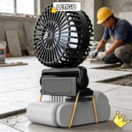 [LETIGO] Lithium Battery Fan, 14-21V Battery Angle Adjustable Outdoor Working Fan, Adjustable Fan Sp