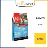 Orijen Cat Dry Food 6 Fish Cat 5.4kg