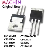 5PCS CS150N04 CS50N06 CS13N50 CS20N65 CS19N40A8H CS40N20 CS3205 CS120N10 TO-220 MOS FET