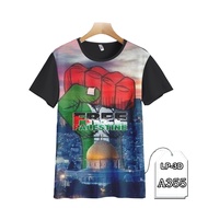 PALESTINE 3D Printing Children's Clothing FREE PALESTINE Trendy and LP3D-A355