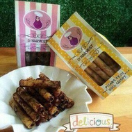 Banana Roll Crispy Banana Choco dan Banana Cheese