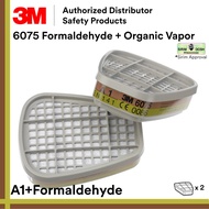 3M 6075 Formaldehyde & Organic Vapour Cartridge / A1+Formaldehyde / CE & SIRIM / 6005 cartridge Disc