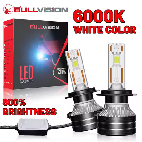 Bullvision H4 LED Headlight H7 H1 H11 H8 9005 HB3 9006 HB4 9012 HIR2 880 881 H27 9007 9008 H13 5570 