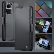 For Reno 10 Pro Casing For Oppo Reno 10 Pro Reno10 Reno10Pro 5G Flip Leather Phone Case Card Slot Wallet Bracket Shockproof Protection Cases Cover