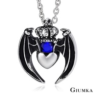 GIUMKA-Male Necklace-Devil Wings-Short Chain
