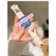 Cartoon Watch Strap Can Be Used With Smart 11 10 9 8 7 6 5 4 3 2 1 Se Ultra And CO10mini AI9 CD5G H1
