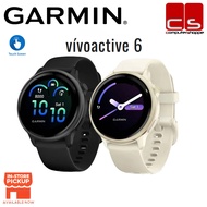 GARMIN vívoactive 6 GPS Smartwatch (Black / Lunar Gold)