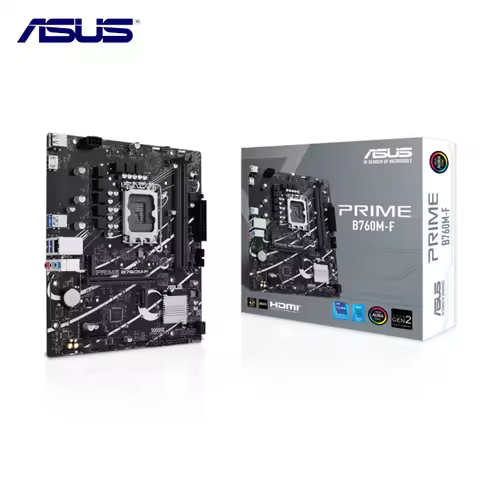 ASUS B760M-F DDR5 Motherboard placa mae Intel 12th/13th CPU LGA 1700 DDR5 96G PCI-E4.0 M.2 SSD Mothe
