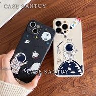 Soft Case Astronaut Space &amp; Nice Samsung S10 S10 PLUS S20 S20 PLUS S20 ULTRA S20 FE S21 FE S21 S21 PLUS S21 ULTRA S22 S22 PLUS S22 ULTRA S23 S23 PLUS S23 ULTRA S24 PLUS ULTRA Full Lens Cover Square Edge